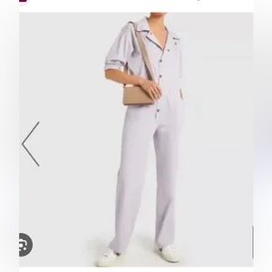 Rivet Utility Diva Jumpsuit (Lilac)-Sz.S EUC